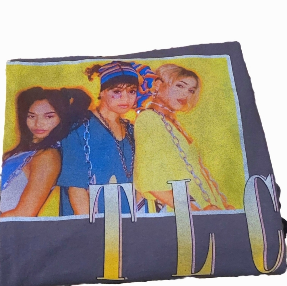 TLC ☆ T-SHIRT ☆ XL ☆100% COTTON